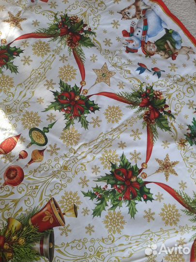 Скатерть новая овал