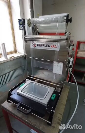 Запайщик пластиковых вёдер полуавтомат