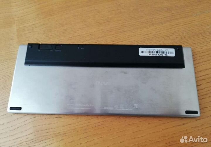 Клавиатура беспроводная рапоо bluetooth