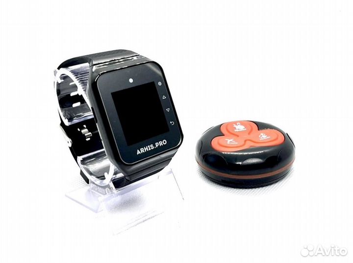 Кнопка вызова официанта с часами для кафе, баров