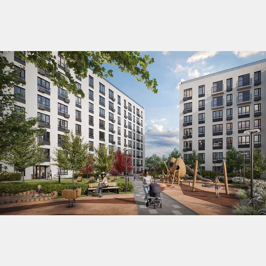 Квартира-студия, 26,6 м², 4/9 эт.