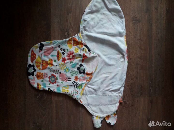 Пеленка кокон на липучках