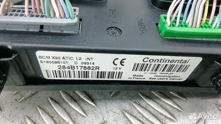 Блок комфорта Renault Megane