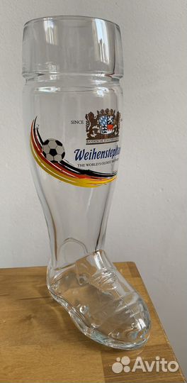 Бокал пивной в виде бутсы