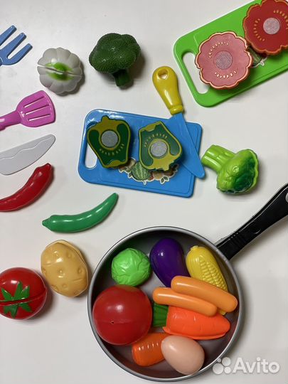 Детские игрушки овощи