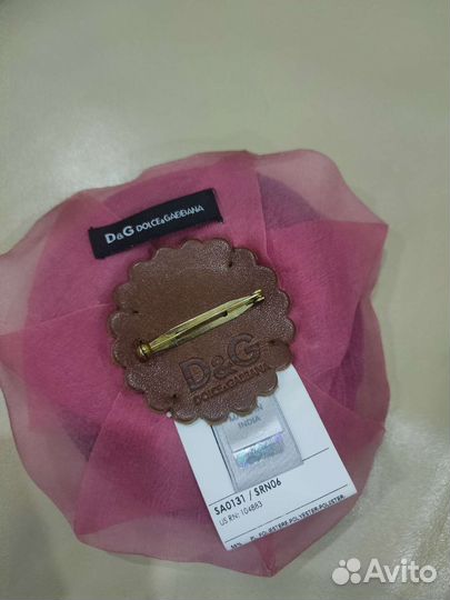 Dolce gabbana брошь