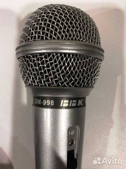 Микрофон bbk dм-998 полностью рабочий