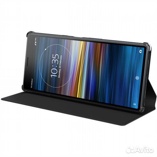 Оригинальный Чехол для Sony Xperia 10 Plus чёрный