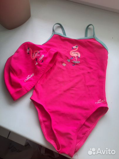 Купальник детский с шапочкой