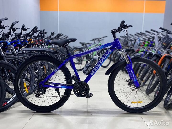 Велосипед синий wentana 2617” (21SP)