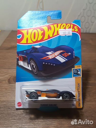 Hot wheels машинка turbine sublime