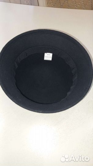 Шляпа женская новая черная шерсть