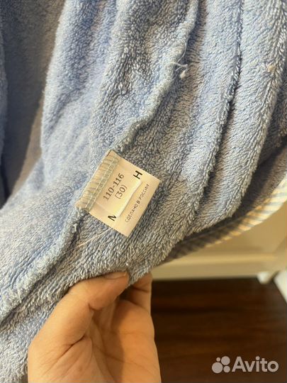 Детский махровый халат 110