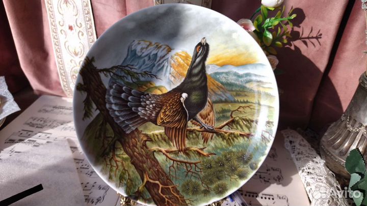 Декоративная тарелка Глухарь, Kaiser