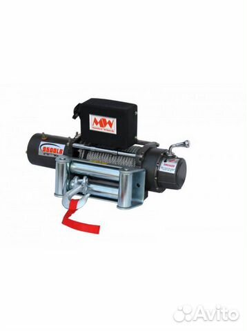 Лебедка автомобильная MW 9500-12V (стальной трос)