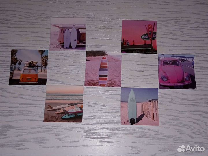 Наклейки для девочек.Цвет: розово-фиолетовый