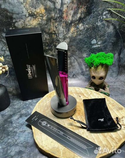 Беспроводной Выпрямитель для волос док станцией