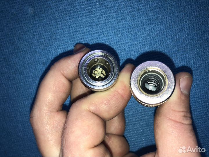 Переходники разъемы для воздуха. Цена за оба