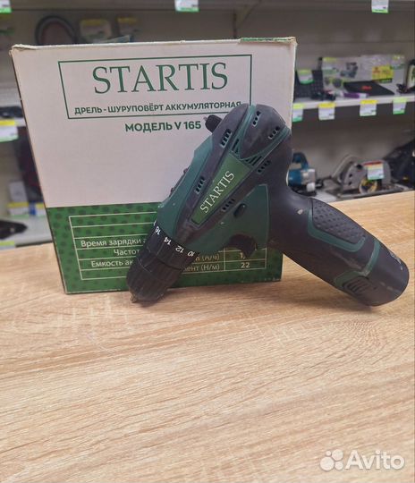 Аккумуляторная дрель-шуруповерт Startis Модель V 1