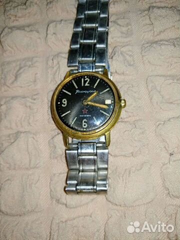 Часы Командирские СССР 70х годов, позолота