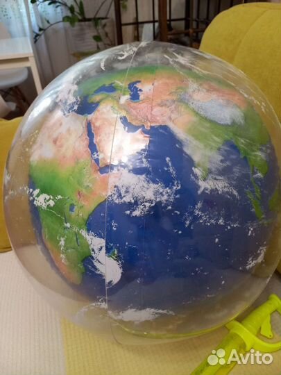 Бронь/ Мяч надувной, попит и мыльные пузыри