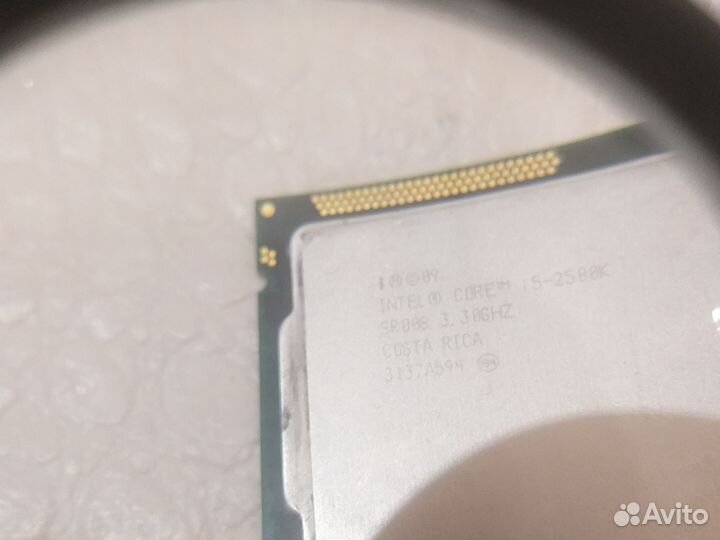 Процессор Intel core i5 2500k
