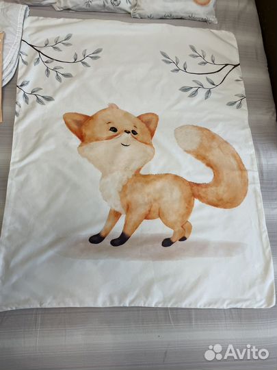 Бортики для детской кроватки (комплект для малыша)