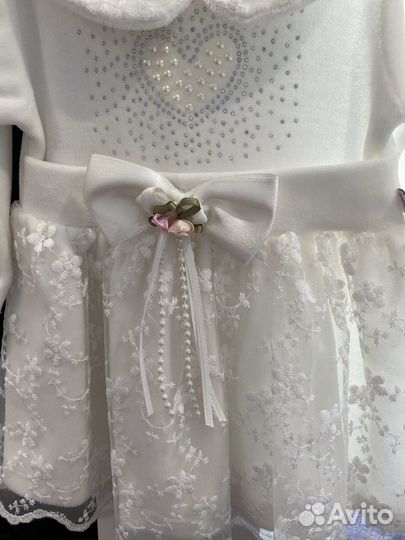 Платье для девочки 74