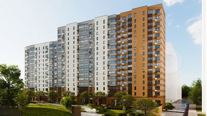 2-к. квартира, 52,8 м², 13/17 эт.