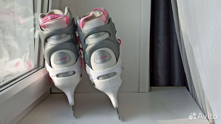 Коньки ледовые раздвижные Larsen Liberty