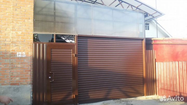 Рольставни 3500*2500 рулонные ворота Дорхан