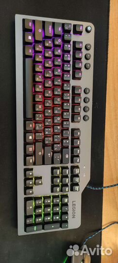 Игровая клавиатура Lenovo k500 rgb