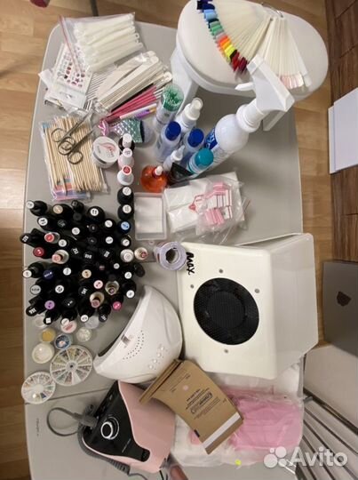 Полный набор для маникюра гель лак