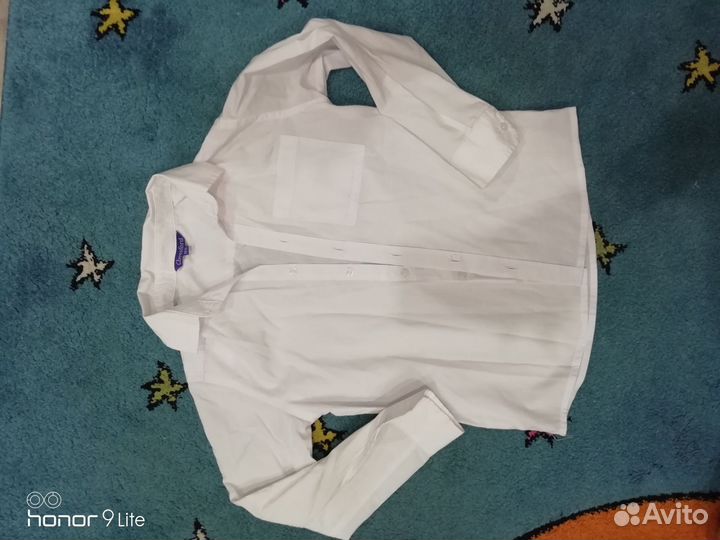 Рубашка школьная 122