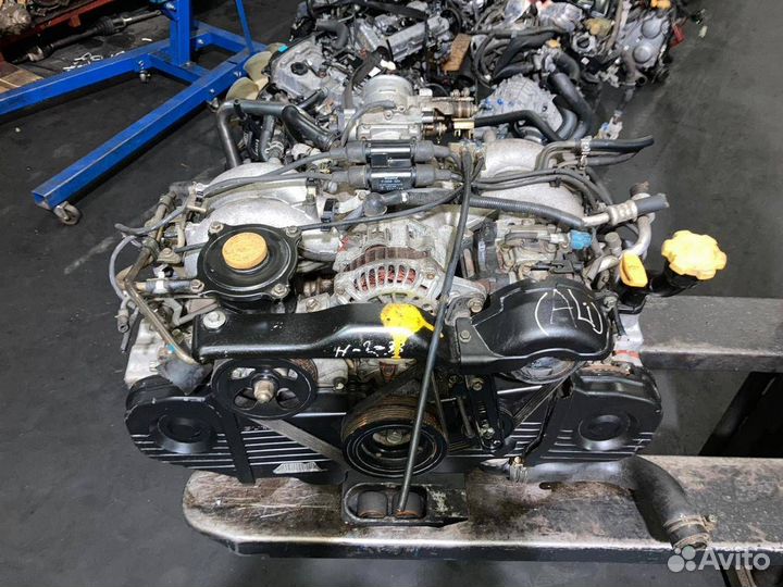 Двигатель EJ22 2.2 Subaru Impreza Legacy+акпп