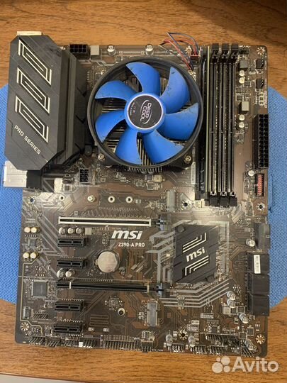 Материнская плата lga 1151 v2 комплект