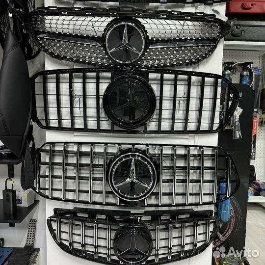 Решетка радиатора gle w167, gle 167