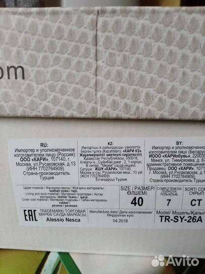 Ботинки демисезонные