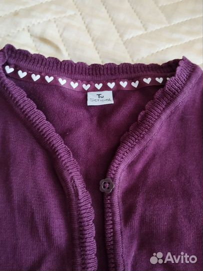 Школьная кофточка для девочки