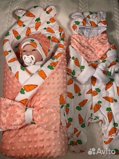 Конверт на выписку весенний