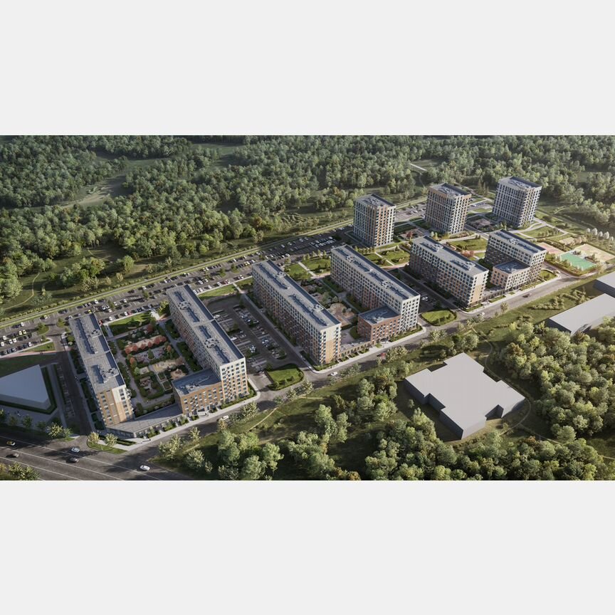 1-к. квартира, 31,7 м², 1/9 эт.