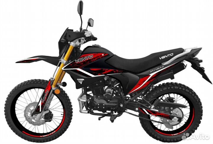 Мотоцикл vento enduro CG250