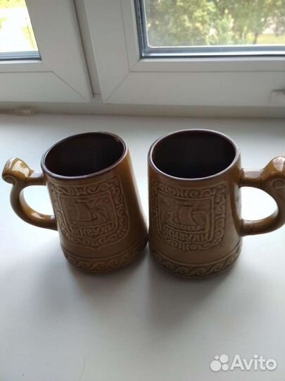 Кружки пивные ссср/Горшок керамикассср