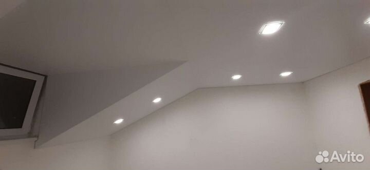 Натяжные потолки установка