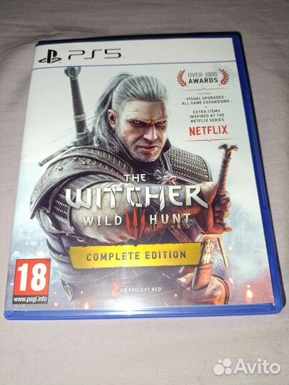 Игра для консоли playstation 5 the Witcher 3