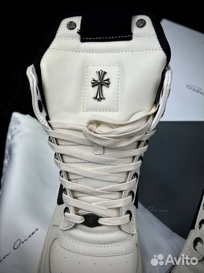 Кеды Rick Owens x Chrome Hearts - Dunks