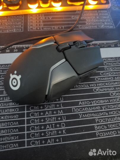 Игровая мышь steelseries 600