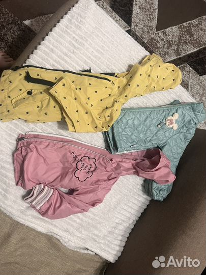 Весенние осенние куртки детские