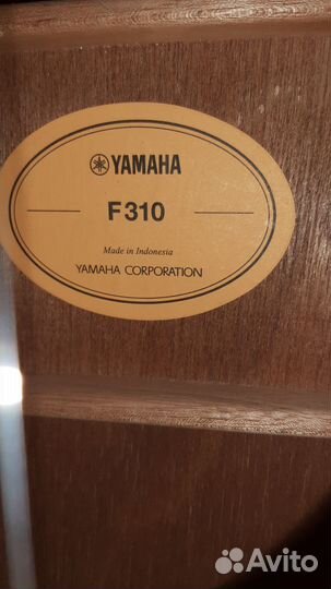 Гитара yamaha f310 TBS