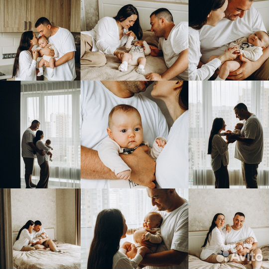 Домашняя фотосессия/семейный фотограф